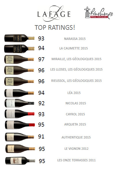 тличия червени вина Lafage