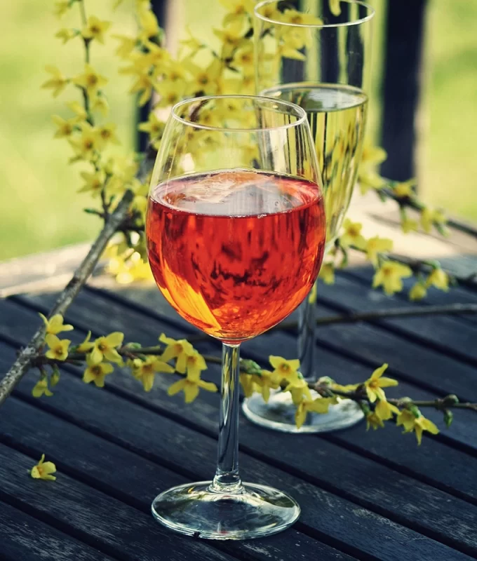 Оранжево вино