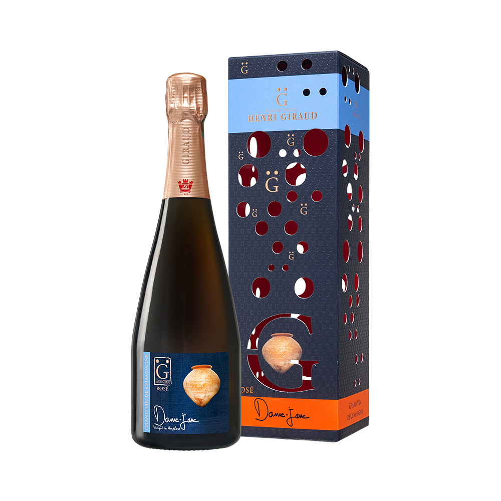 Шампан Дам Жан Розе Анри Жиро Брут / Champagne Dame-Jane Rosé Henri Giraud
